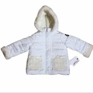 Jessica Simpson Puffer Jacket - Ivory - NWT